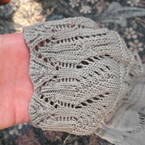 Neuflora Abilene Sweater-Light Sage - Picture 6 of 8